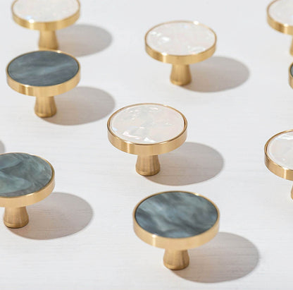 Skorter | Copper decorative stone wall hook – Elegant brass accent for modern interiors