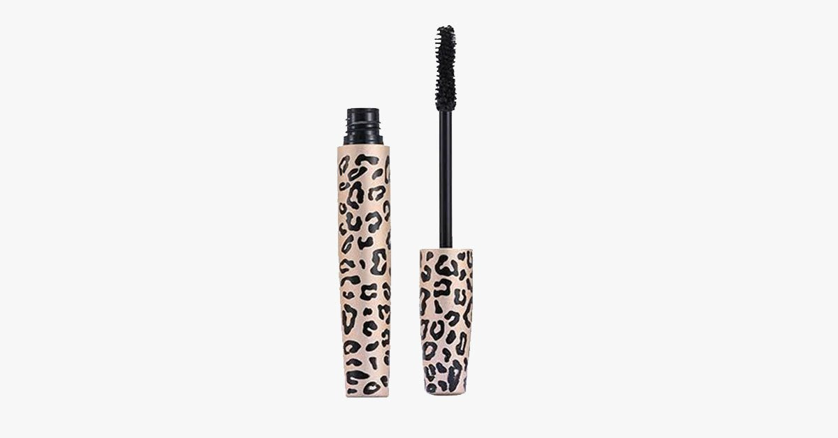 Skorter | 3D Transplant gel & mascara in leopard pattern bottle - Made from natural fibers - Waterproof & easy to use