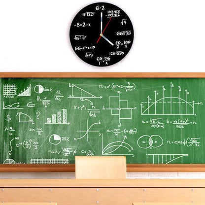 Math Equations Wall Clock - SKØRTER