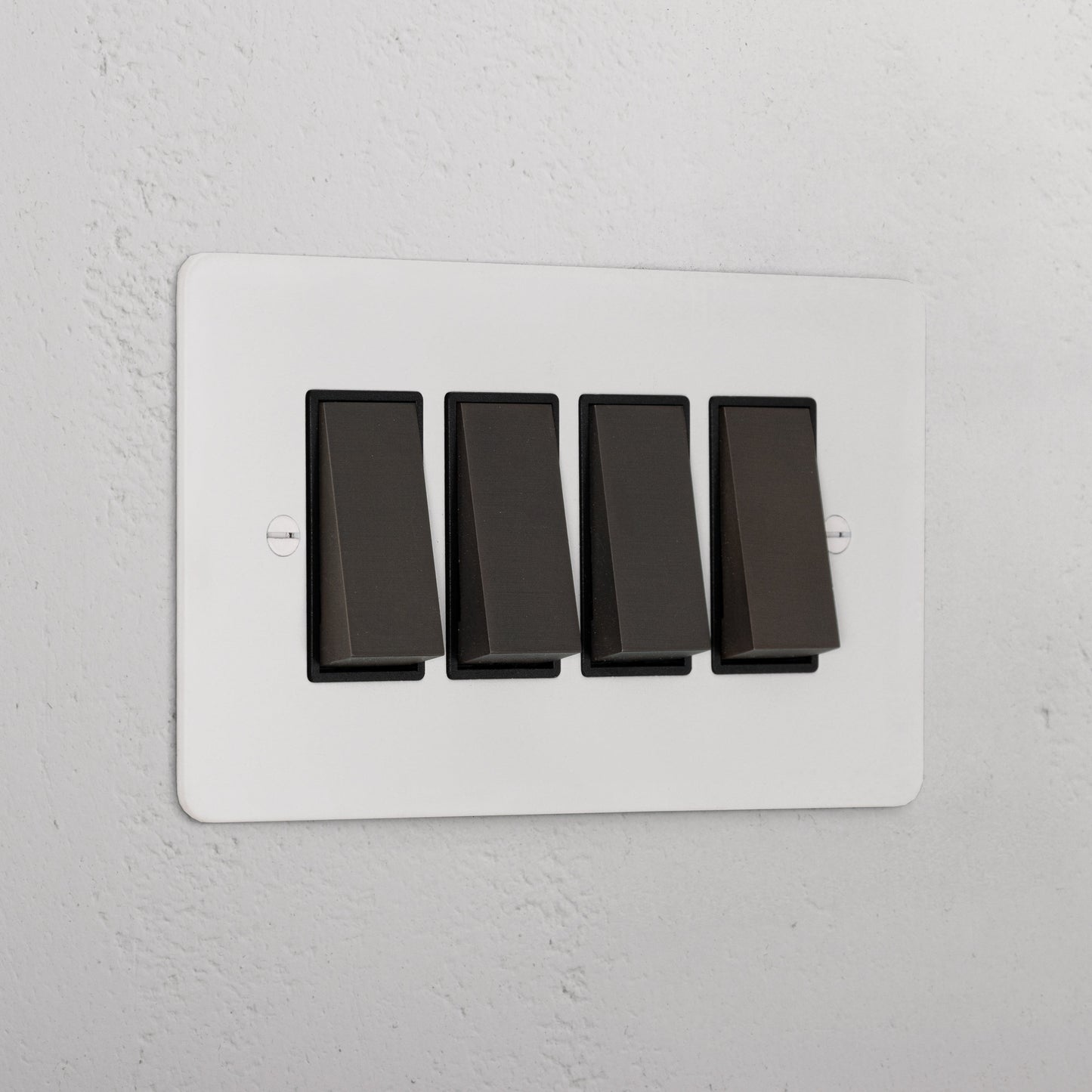 Skorter | 4G Two Way Rocker Switch - Malbar Bronze Black