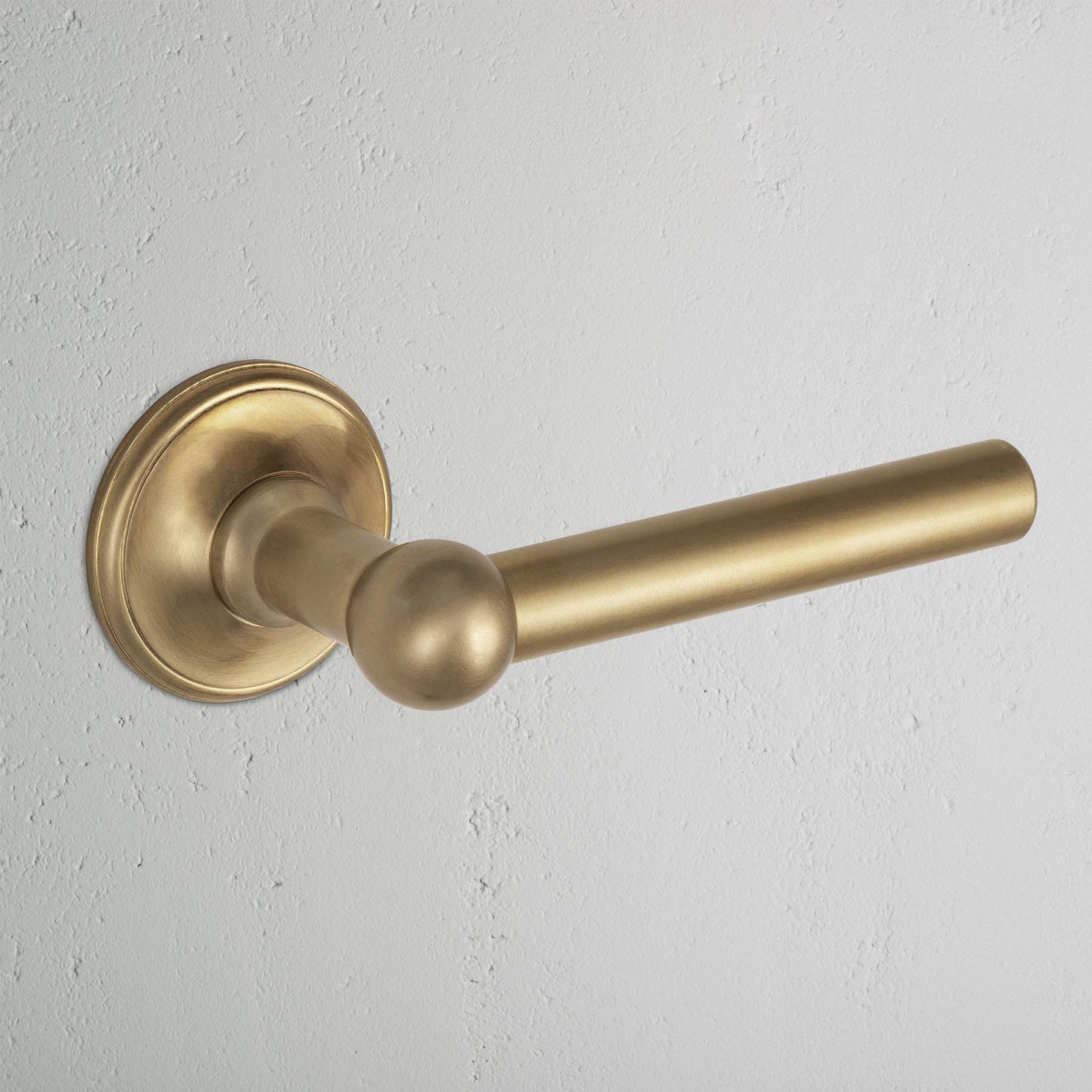 Skorter | Harper Origin Door Handle - Antique Brass