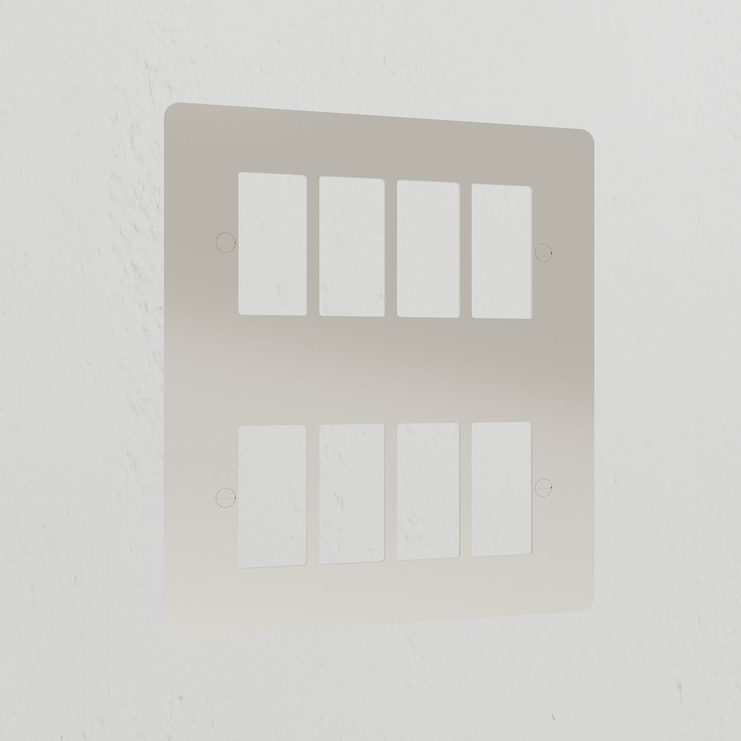 Skorter | 8G Rocker Switch Plate - Polished Nickel