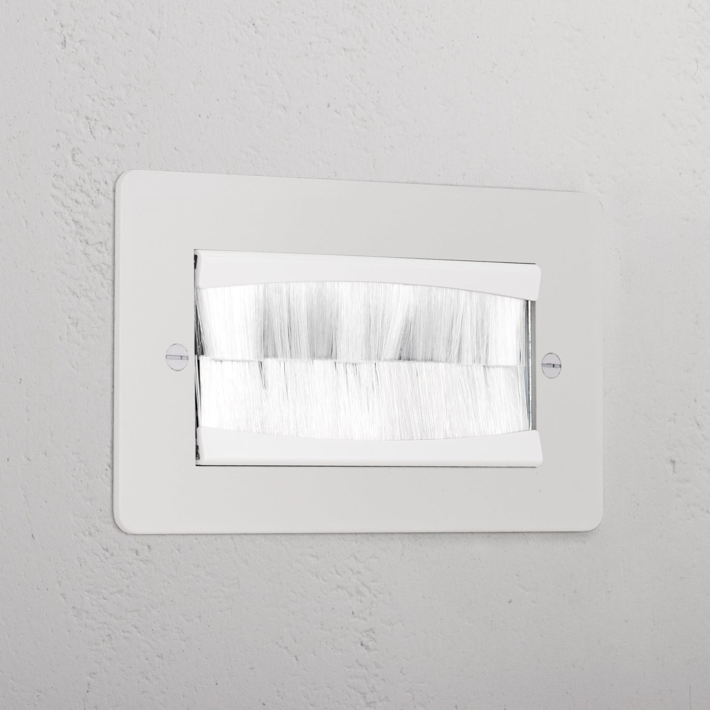 Skorter | Double Module Brush Plate - Malbar White