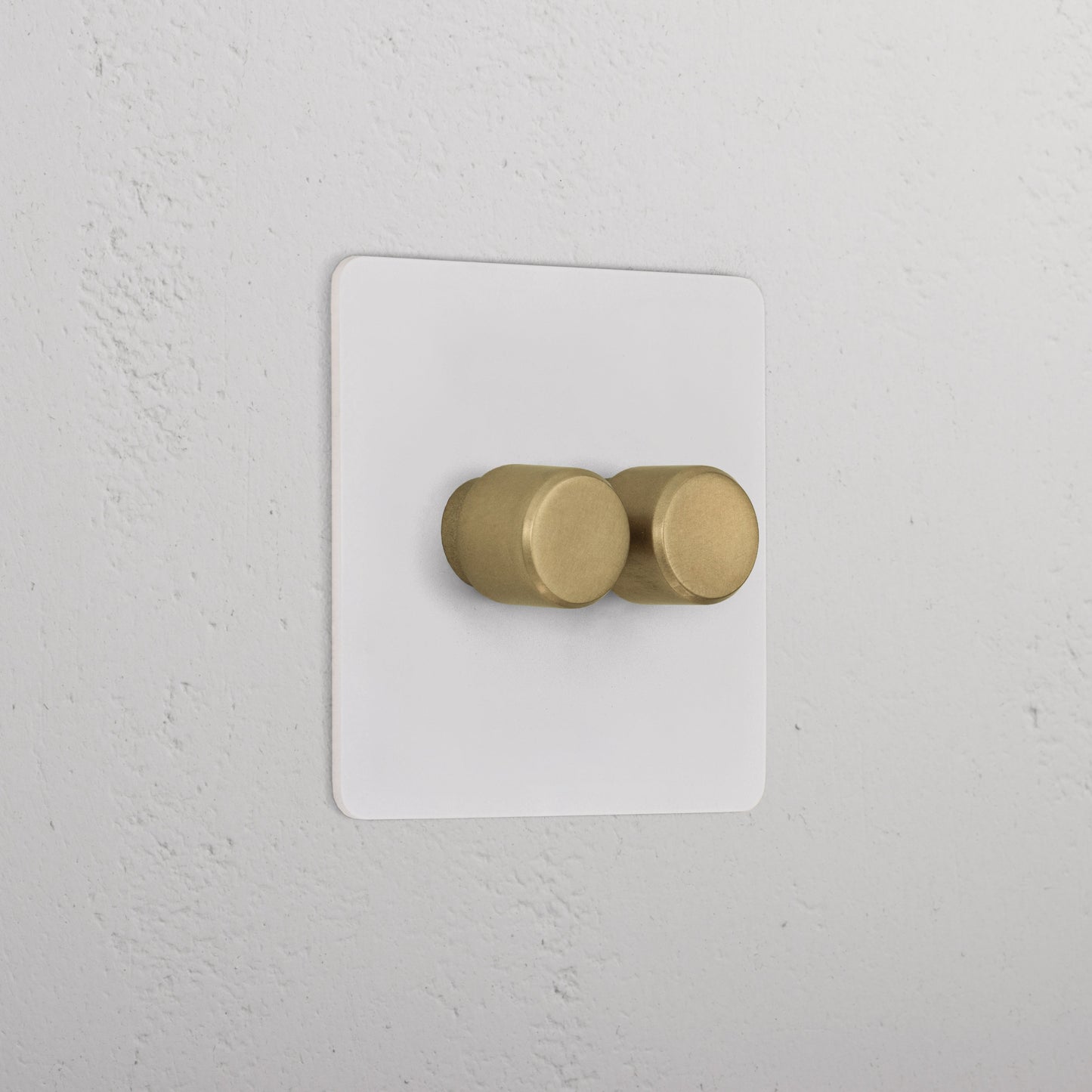 Skorter | 2G Dimmer Switch - Malbar Antique Brass