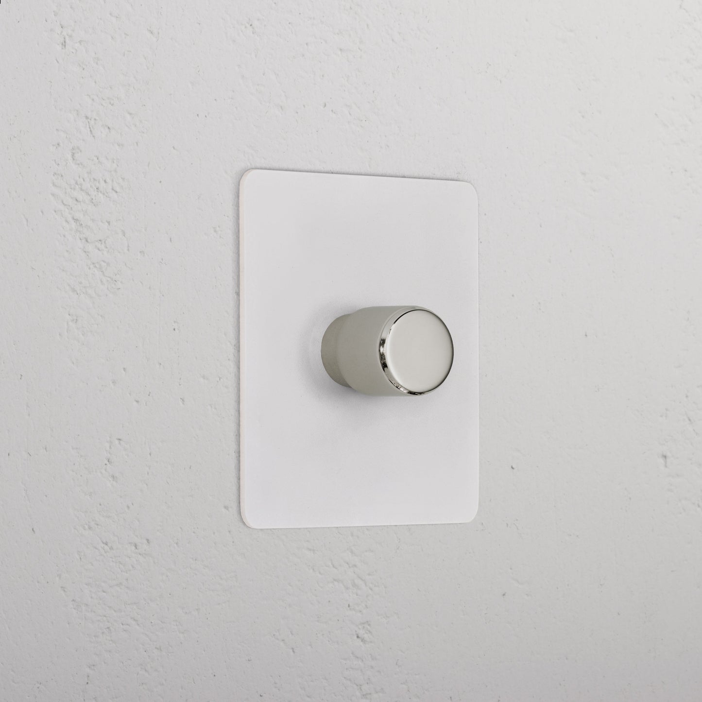 Skorter | 1G Dimmer Slimline Switch - Malbar Polished Nickel
