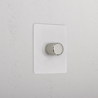 Skorter | 1G Dimmer Slimline Switch - Malbar Polished Nickel