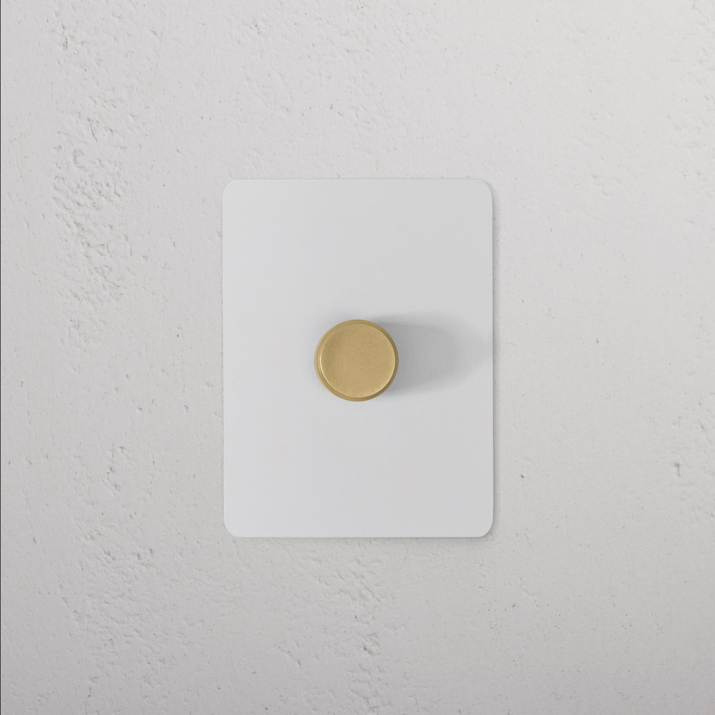 Skorter | 1G Dimmer Slimline Switch - Malbar Antique Brass