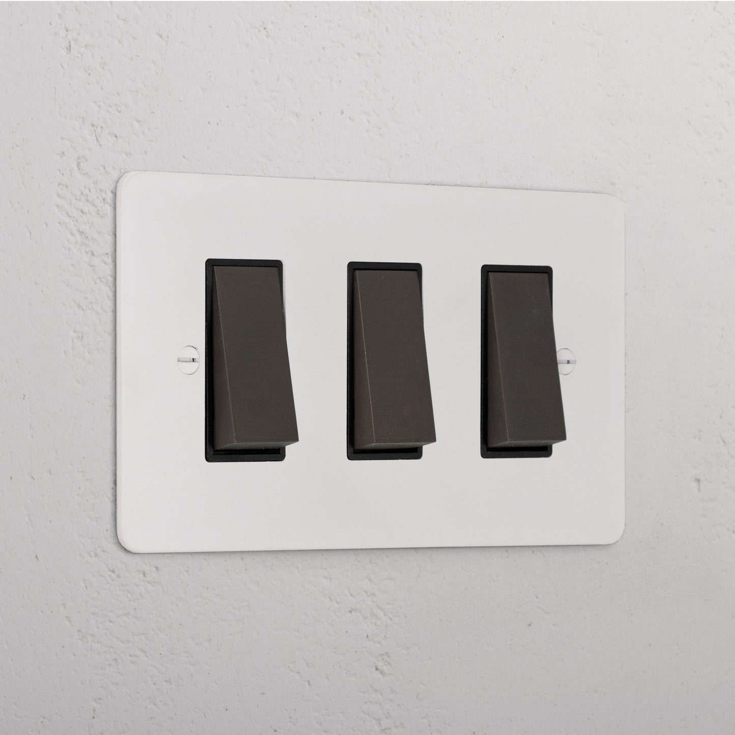 Skorter | 3G Two Way Rocker Switch - Malbar Bronze Black