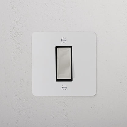 Skorter | 1G Tovei Toggle Switch - Malbar Polished Nickel Black