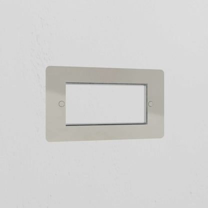 Skorter | 2G 100mm Module Plate - Polished Nickel