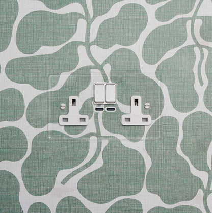 Skorter | Double Contact with USB-C Fast Charging - Clear White