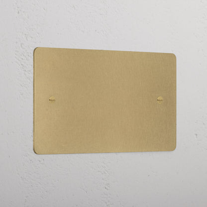 Skorter | 2G Blank Plate - Antique Brass