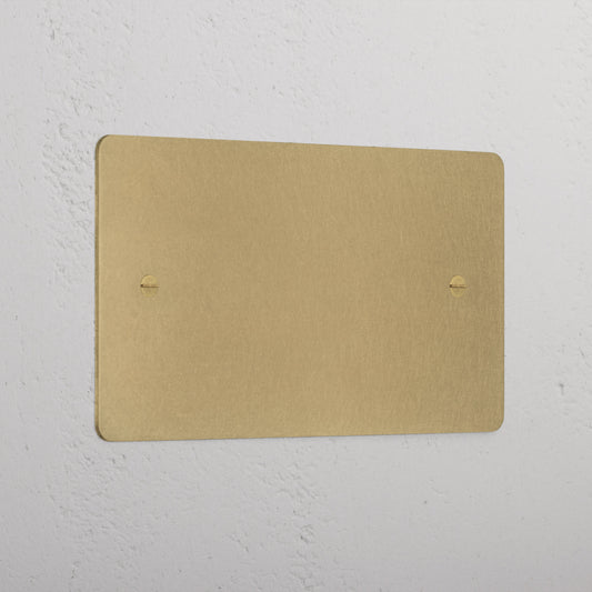Skorter | 2G Blank Plate - Antique Brass