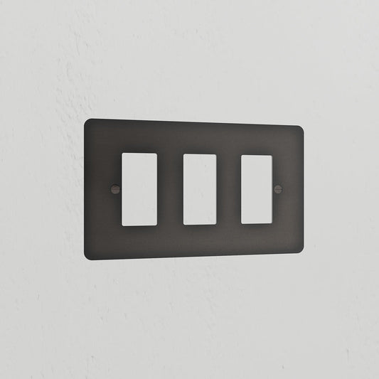 Skorter | 3G Rocker Switch Plate - Bronze