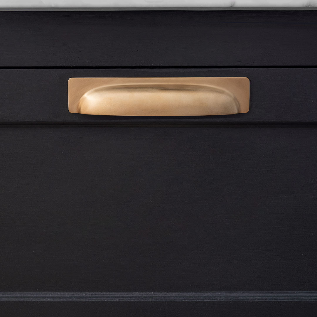 Skorter | Elm Cup Handle 164mm - Antique Brass