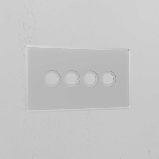 Skorter | 4G Switch Plate - Clear