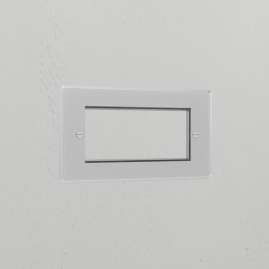 Skorter | 2G 100mm Module Plate - Clear White
