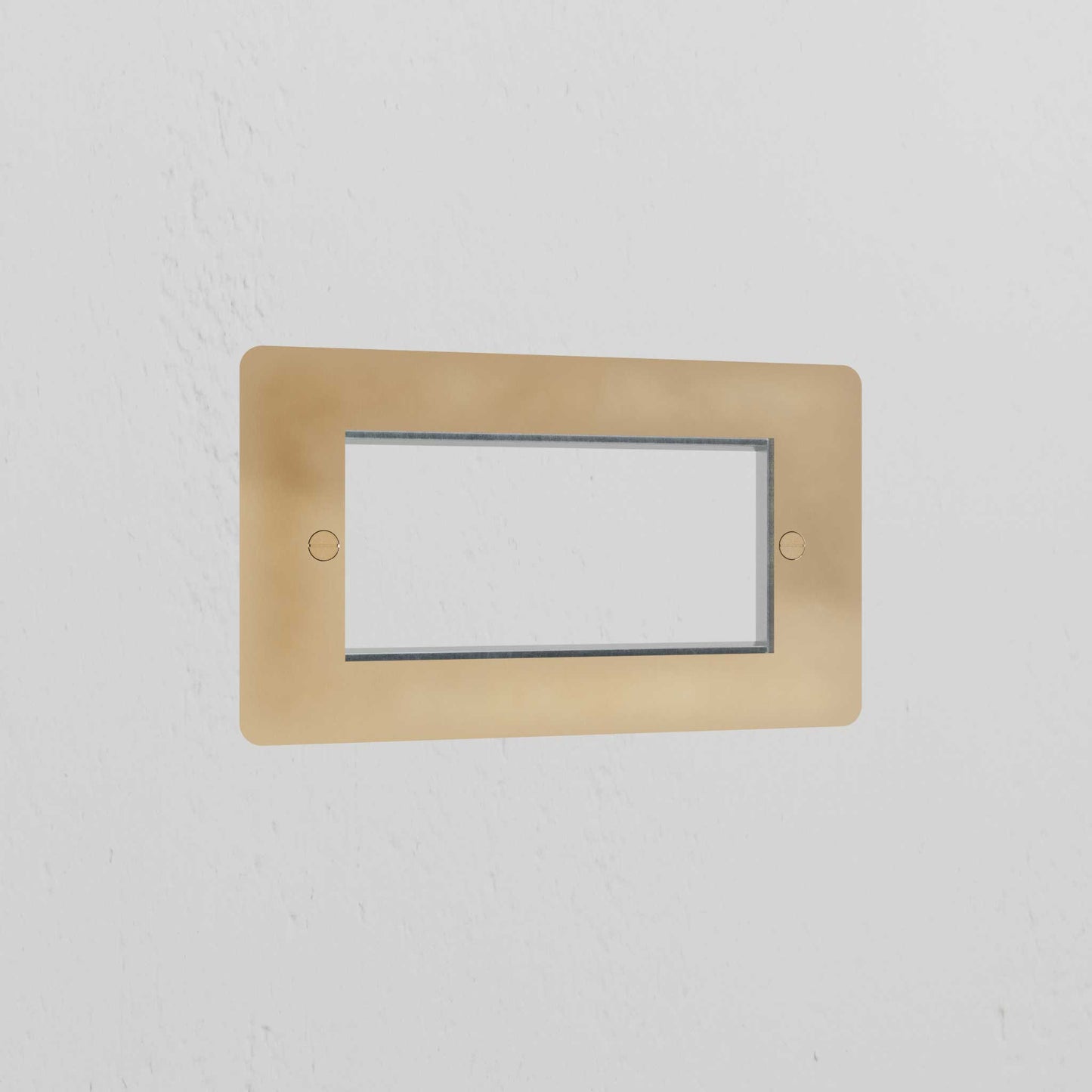 Skorter | 2G 100mm Module Plate - Antique Brass