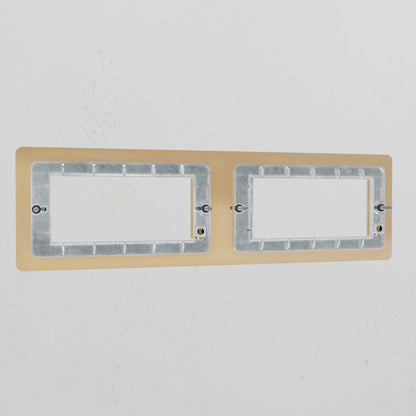 Skorter | 4G 100mm Module Plate - Antique Brass