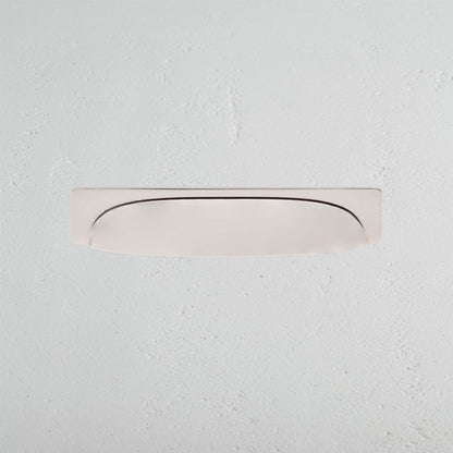 Skorter | Elm Cup Handle 164mm - Polished Nickel