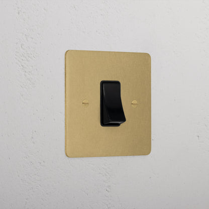Skorter | 45A Cooker switch - Antique Brass Black