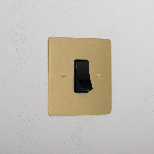 Skorter | 45A Cooker switch - Antique Brass Black