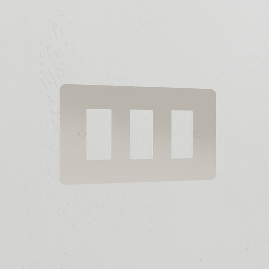 Skorter | 3G Rocker Switch Plate - Polished Nickel