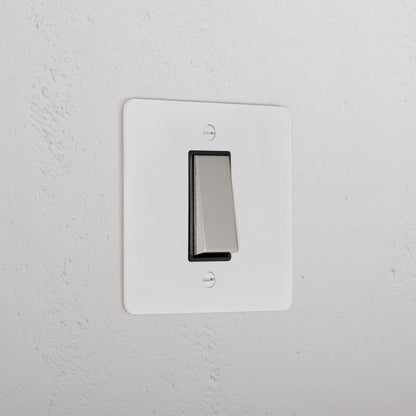 Skorter | 1G Tovei Toggle Switch - Malbar Polished Nickel Black