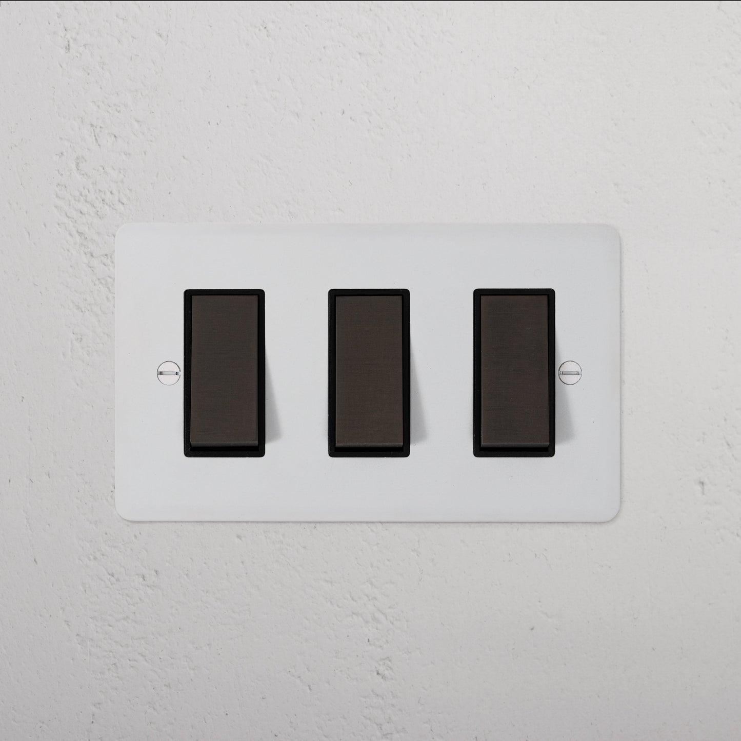 Skorter | 3G Two Way Rocker Switch - Malbar Bronze Black