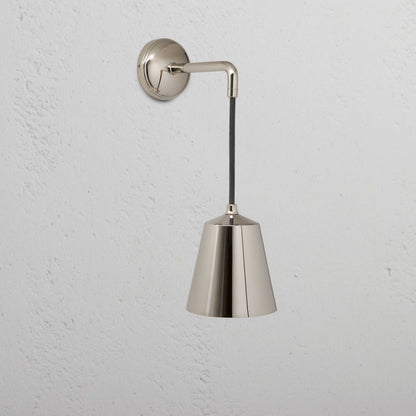 Skorter | Richmond Small Hanging Wall Lamp - Brushed Nickel