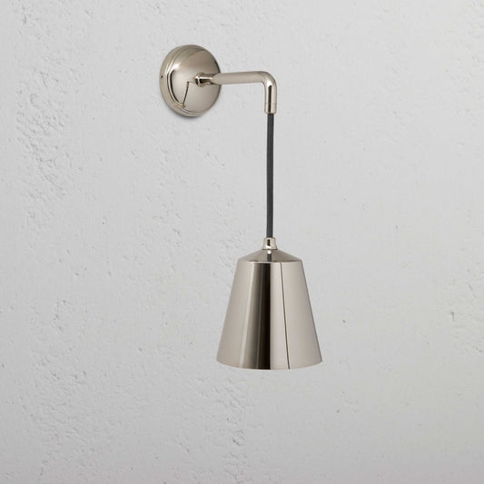 Skorter | Richmond Small Hanging Wall Lamp - Brushed Nickel