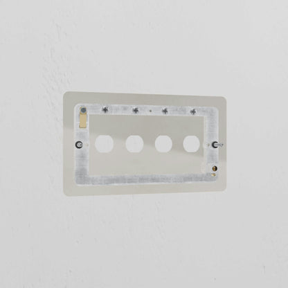 Skorter | 4G Switch Plate - Polished Nickel