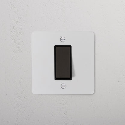 Skorter | 1G Double Pole Rocker Switch - Malbar Bronze Black