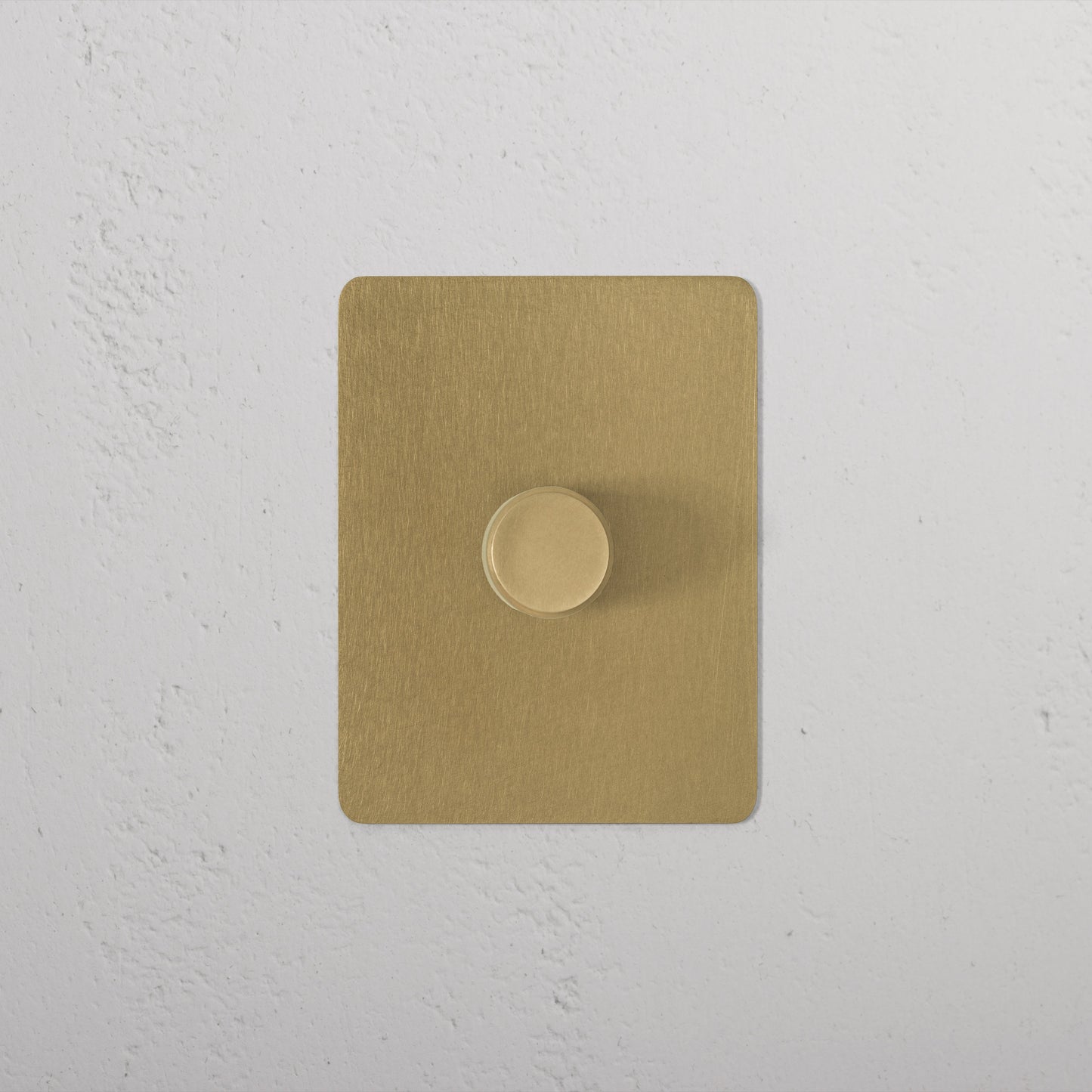 Skorter | 1G Two Way Dimmer Slimline Socket - Antique Brass