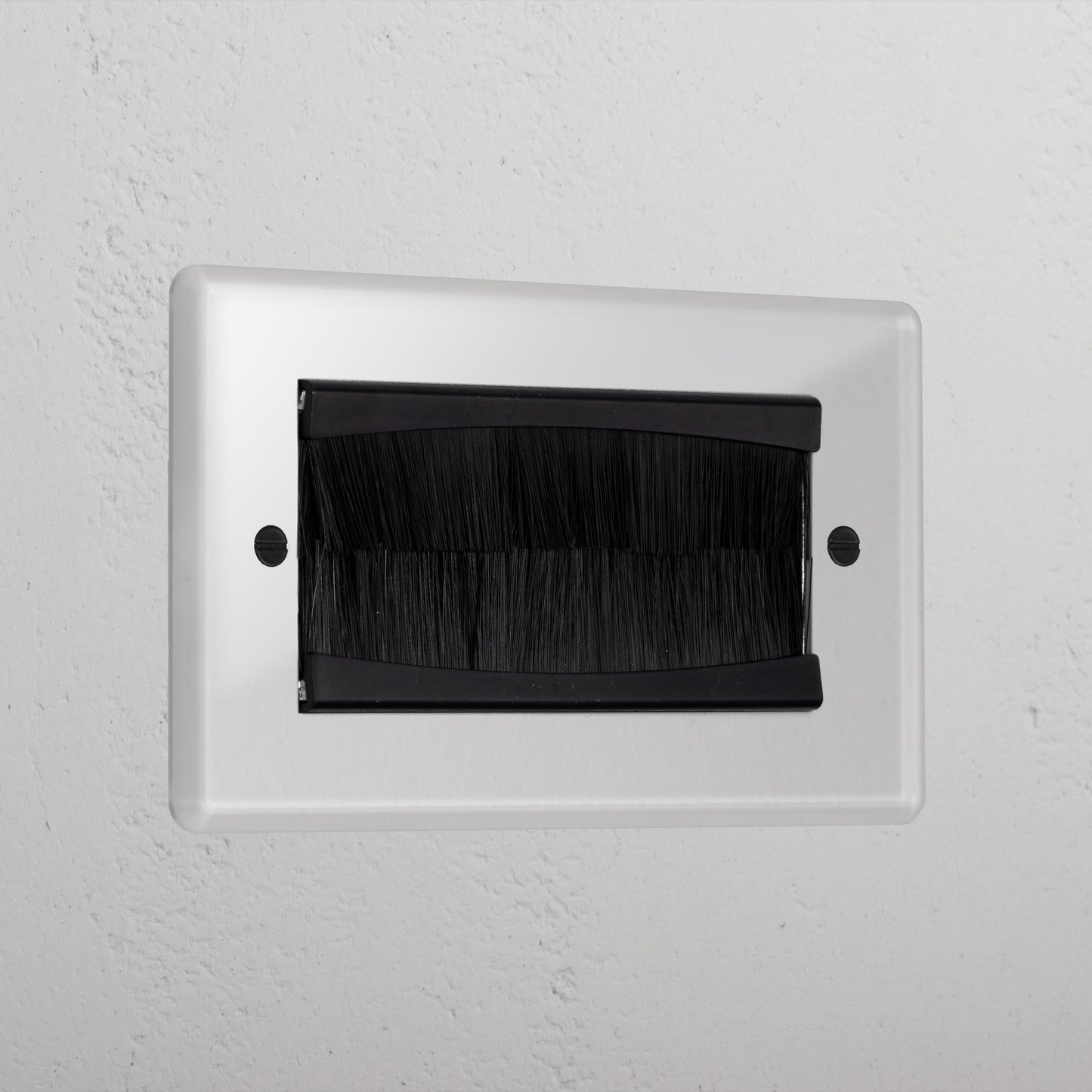 Skorter | Double Module Brush Board - Clear Black