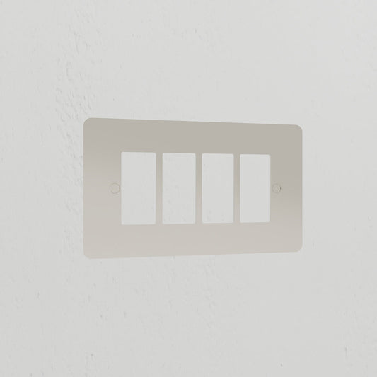 Skorter | 4G Rocker Switch Plate - Polished Nickel