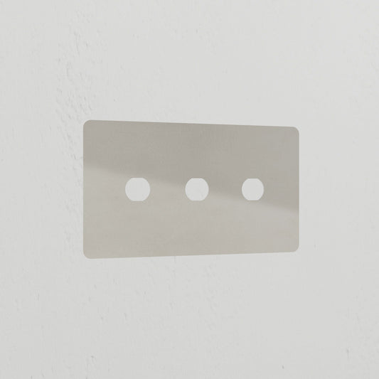 Skorter | 3G Switch Plate - Polished Nickel