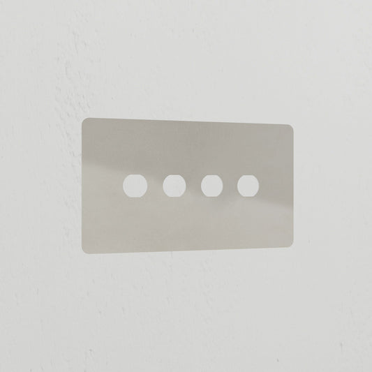 Skorter | 4G Switch Plate - Polished Nickel