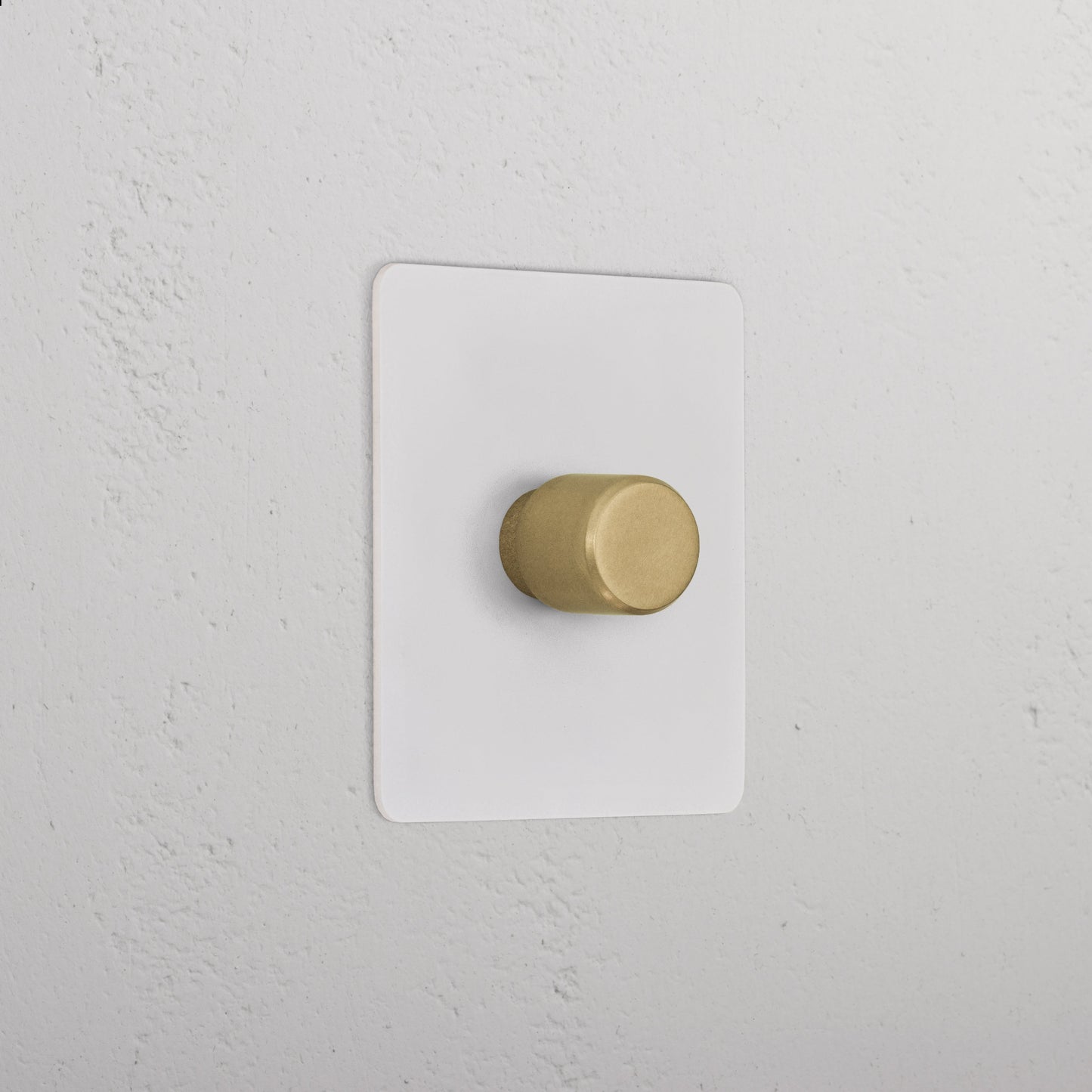 Skorter | 1G Dimmer Slimline Switch - Malbar Antique Brass