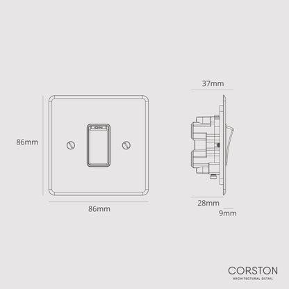 Skorter | 45A cooking switch - Clear black