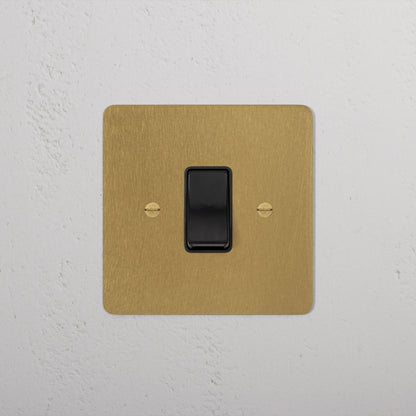 Skorter | 45A Cooker switch - Antique Brass Black