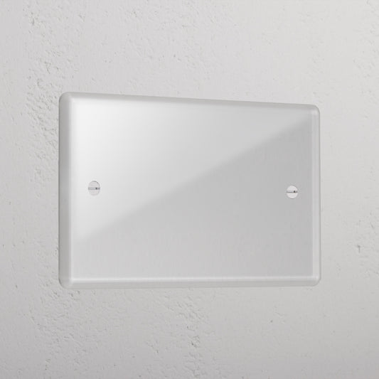 Skorter | 2G Blank Plate - Clear White