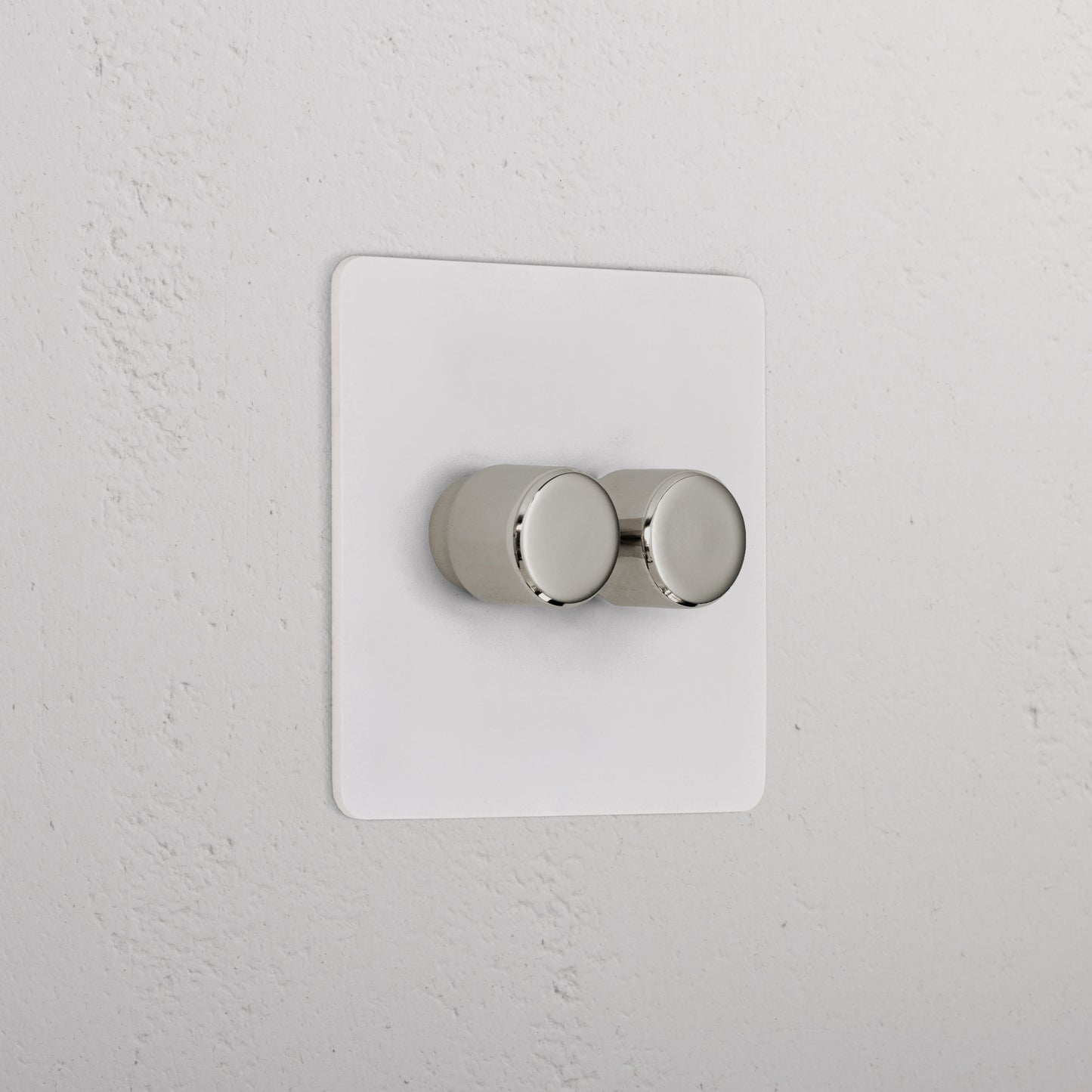 Skorter | 2G Dimmer Switch - Malbar Polished Nickel