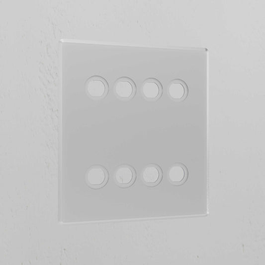 Skorter | 8G Switch Plate - Clear