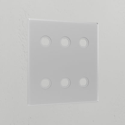 Skorter | 6G Switch Plate - Clear