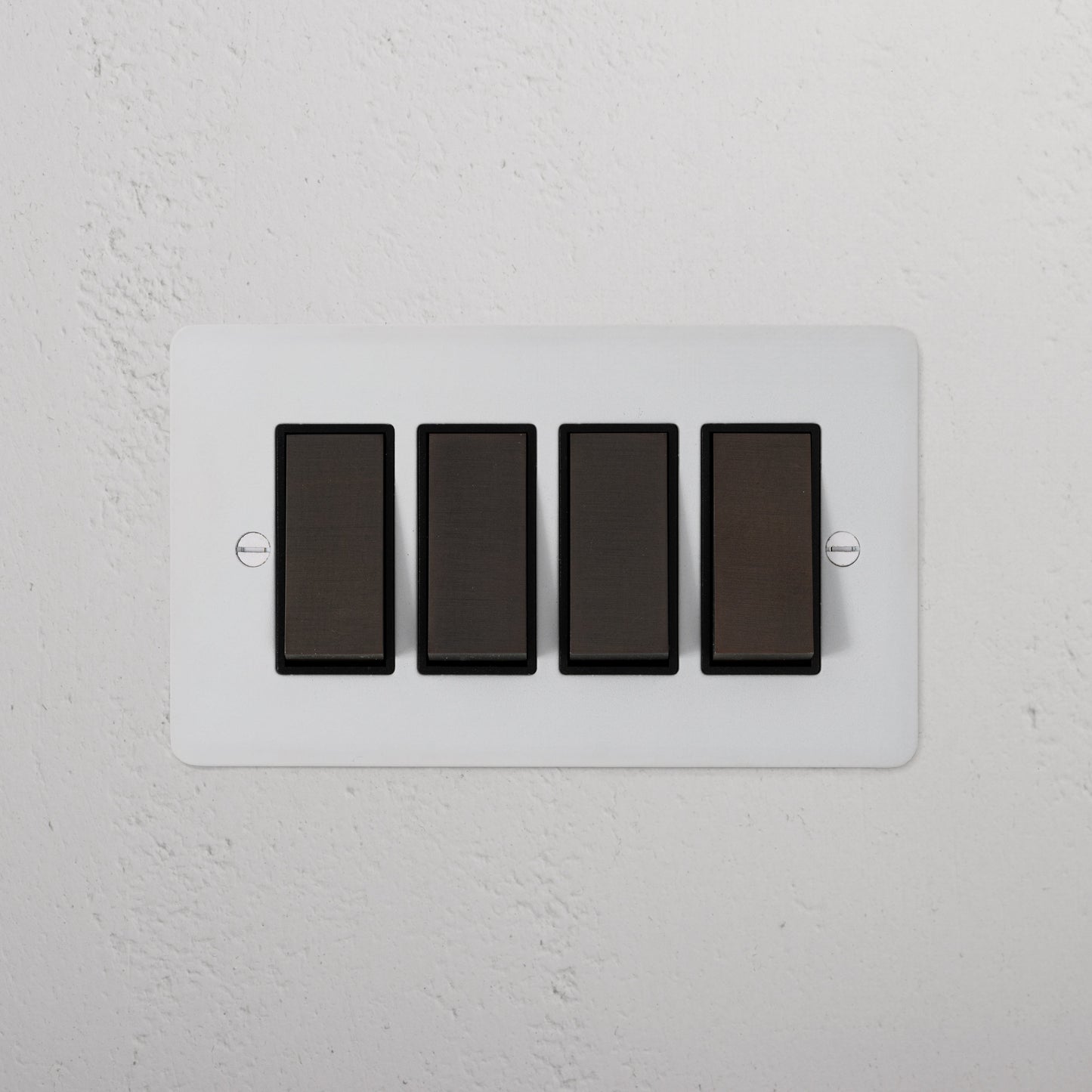 Skorter | 4G Two Way Rocker Switch - Malbar Bronze Black