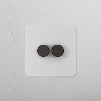 Skorter | 2G Dimmer Switch - Malbar Bronze