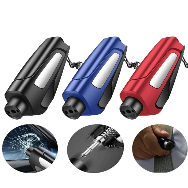 Skorter | Car emergency hammer with seat belt cutter – Compact safety hammer for rescue & escape