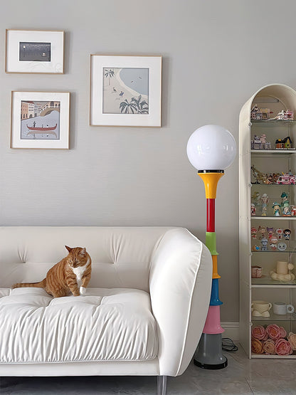 Memphis Colored Floor Lamp - SKØRTER