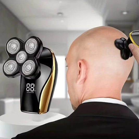 Skorter | Men’s Cordless Rechargeable Wet/Dry Shaver with LED Display
